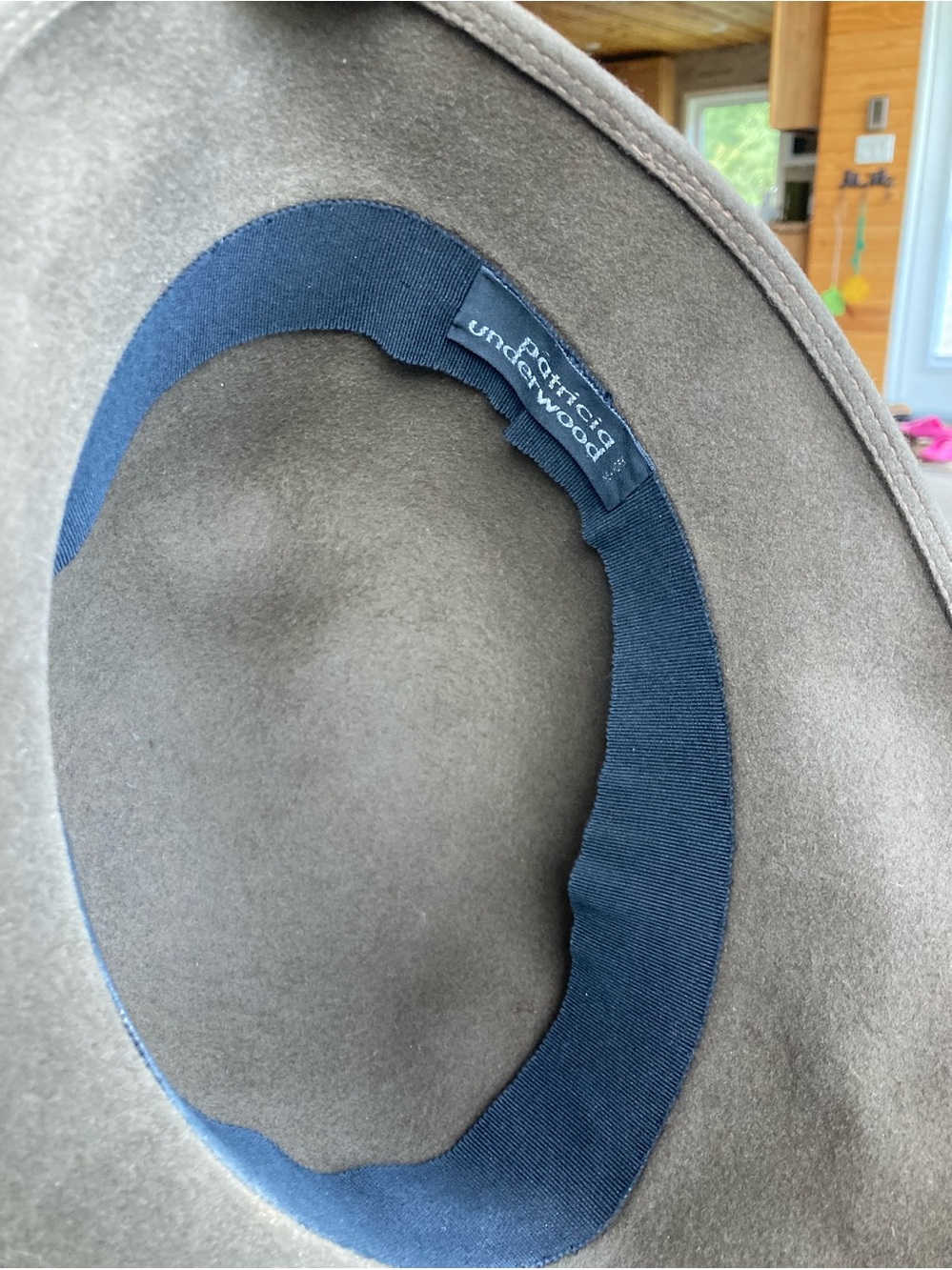 Patricia underwood brown fashion hat - Picture 9 of 9